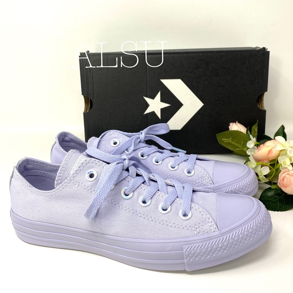 Converse Ctas Canvas Low Top Purple Oxygen W - Picture 4 of 8